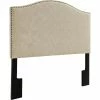 Deals ✨ Accentrics Home Camelback Nailhead Upholstered Headboard ✨ -furniture Shop unnamed file 356