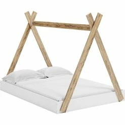 Hot Sale 🎉 Signature Design By Ashley Ready To Assemble Piperton Tent Bed ⭐