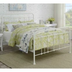 Cheapest ⭐ Accentrics Home Curved Finial Frame Metal Bed ❤️