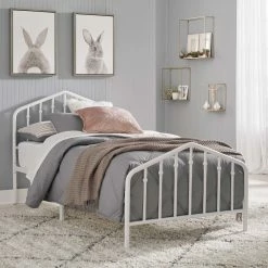 New 🥰 Signature Design By Ashley Trentlore Metal Bed 🛒 -furniture Shop unnamed file 412