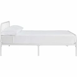 Coupon 🥰 Signature Design By Ashley White Trentlore Platform Bed 😍 -furniture Shop unnamed file 436