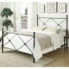 New 👍 Accentrics Home Metal Poster Bed With X Accents 🥰 -furniture Shop unnamed file 447