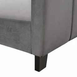 Cheapest 🎉 Accentrics Home Modern Channel Bed In Flannel 🎁 -furniture Shop unnamed file 456