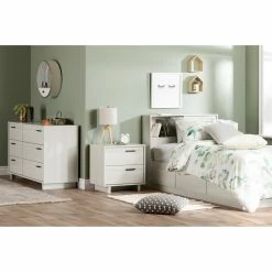 Discount 🎁 South Shore Fynn Twin Headboard With Storage 🔔 -furniture Shop unnamed file 476