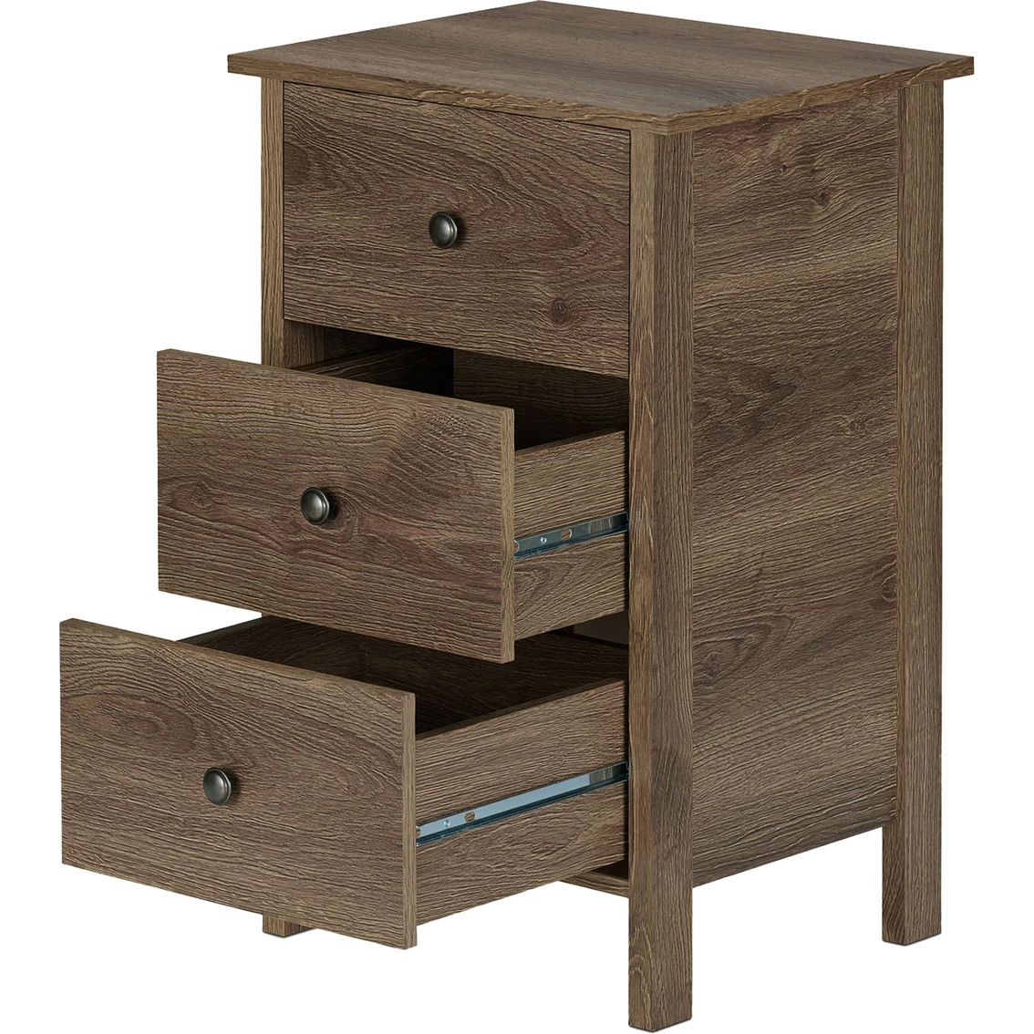 Outlet 😀 Furniture Of America Daena Wood 3 Drawer Nightstand 👏 4 Outlet 😀 Furniture Of America Daena Wood 3 Drawer Nightstand 👏 - Image 2