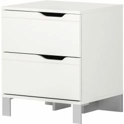 Top 10 💯 South Shore Kanagane 2 Drawer Nightstand End Table With Storage 👏