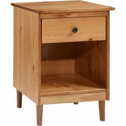 Promo 👍 Walker Edison Modern 1 Drawer Nightstand ❤️ -furniture Shop unnamed file 525