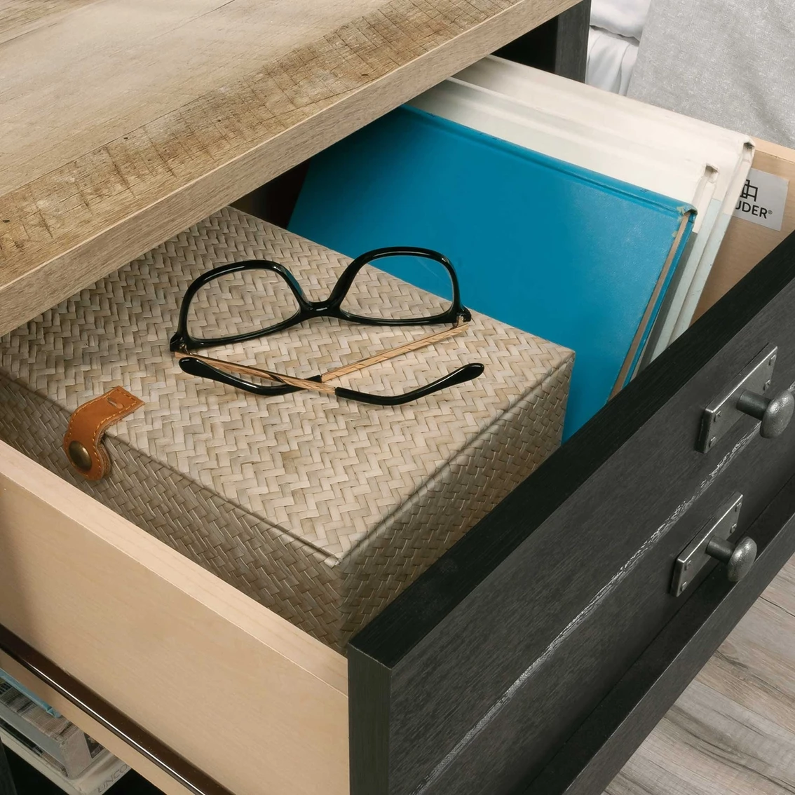 Budget 💯 Sauder Cottage Road Night Stand With Drawer 😀 5 Budget 💯 Sauder Cottage Road Night Stand With Drawer 😀 - Image 3