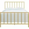 Cheapest ❤️ Accentrics Home Metallic Gold Slat Metal Bed 👏 -furniture Shop unnamed file 57