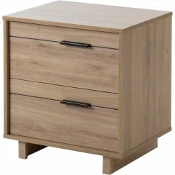 Best reviews of 🔔 South Shore Fynn 2 Drawer Nightstand 🎁 -furniture Shop unnamed file 571