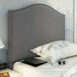 Buy ⭐ Accentrics Home Upholstered Headboard 🎉 -furniture Shop unnamed file 6