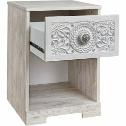 Best Sale 🎁 Signature Design By Ashley Paxberry 1 Drawer Nightstand ❤️ -furniture Shop unnamed file 600