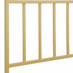 Cheapest ❤️ Accentrics Home Metallic Gold Slat Metal Bed 👏 -furniture Shop unnamed file 62