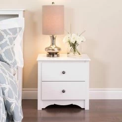 Budget 🎉 Prepac 2 Drawer Nightstand ❤️