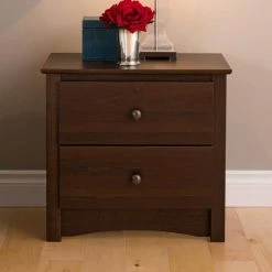 Budget 🎉 Prepac 2 Drawer Nightstand ❤️ -furniture Shop unnamed file 626
