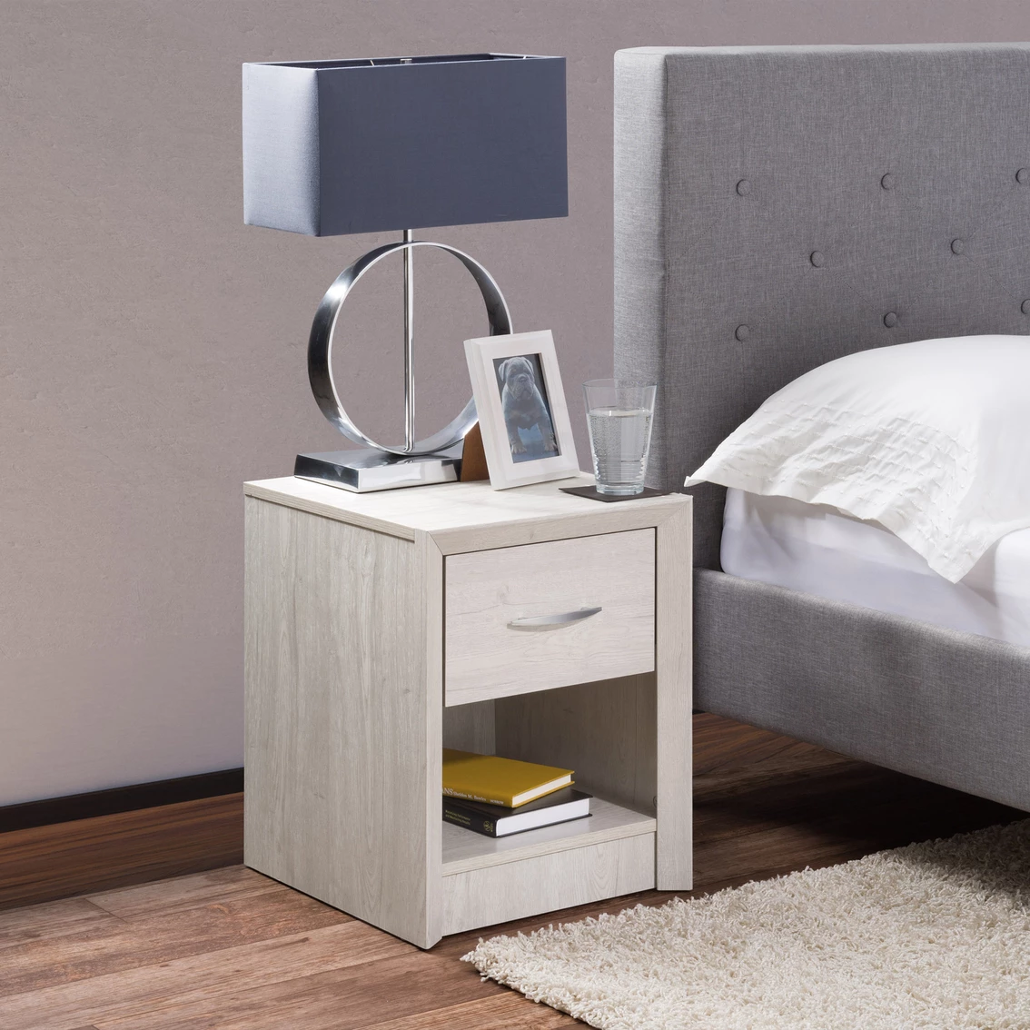 Flash Sale ๐งจ CorLiving Newport 1 Drawer Nightstand โ๏ธ 6 Flash Sale ๐งจ CorLiving Newport 1 Drawer Nightstand โ๏ธ - Image 4