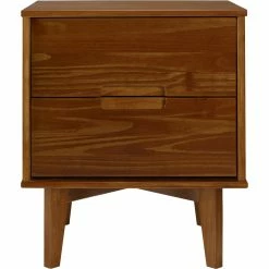 Cheap 🥰 Walker Edison Mid Century Modern Wood Nightstand ❤️