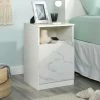 Flash Sale 🤩 Sauder Elegant Faux Marble Bedside Table ✔️ -furniture Shop unnamed file 647