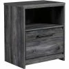 New 👏 Signature Design By Ashley Baystorm 1 Drawer Nightstand ✨ -furniture Shop unnamed file 700