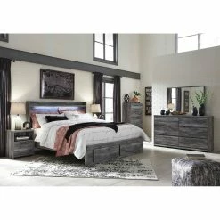 New 👏 Signature Design By Ashley Baystorm 1 Drawer Nightstand ✨ -furniture Shop unnamed file 703