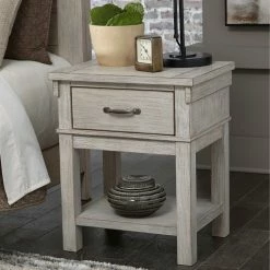 Best Pirce ⭐ Signature Design By Ashley Hollentown 1 Drawer Nightstand ⭐ -furniture Shop unnamed file 765