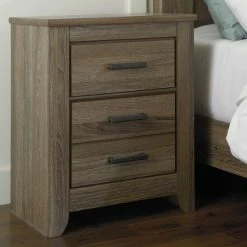 Best deal 🔔 Ashley Zelen 2 Drawer Nightstand 😍