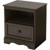 Promo 🧨 South Shore Savannah 1 Drawer Nightstand End Table With Storage 🤩 -furniture Shop unnamed file 808