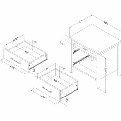 Cheapest 👏 South Shore Gravity 2 Drawer Nightstand ✔️ 16 Cheapest 👏 South Shore Gravity 2 Drawer Nightstand ✔️ -furniture Shop unnamed file 854