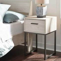 Budget ⌛ Signature Design By Ashley Socalle One Drawer Nightstand ⌛ -furniture Shop unnamed file 864