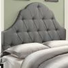 Hot Sale 🌟 Accentrics Home Camel Back Button Tufted Upholstered Headboard 👏 -furniture Shop unnamed file 88
