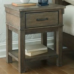 Outlet ⭐ Signature Design By Ashley Shamryn 1 Drawer Nightstand 🔥 -furniture Shop unnamed file 899