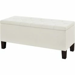 Best reviews of ✔️ Accentrics Home 42 In. Hinged Top Storage Bench With Diamond Tufted Seat 🔥 -furniture Shop unnamed file 945