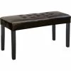 Flash Sale 😉 CorLiving Fresno 12 Panel Leatherette Bench 🔔 -furniture Shop unnamed file 947