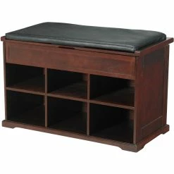 Promo ๐งจ Northbeam Wooden ๐ Shoe Bench ๐