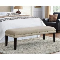 Best Pirce 🌟 Accentrics Home Upholstered End Of Bed Bench 🔔 -furniture Shop unnamed file 981