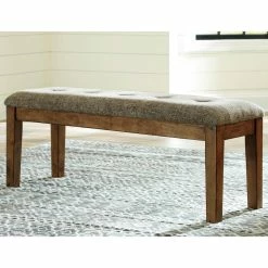 Outlet 💯 Ashley Benchcraft Flaybern Large Upholstered Bench 🥰 -furniture Shop unnamed file 986