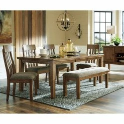 Outlet 💯 Ashley Benchcraft Flaybern Large Upholstered Bench 🥰 -furniture Shop unnamed file 987